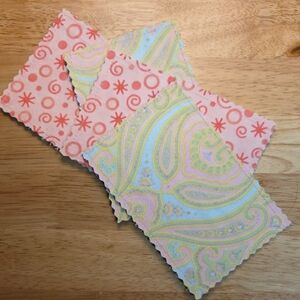 Set Of 4 Handmade Easter Postcards